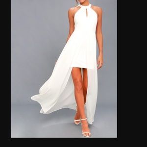 My Beloved White Lace Maxi Dress